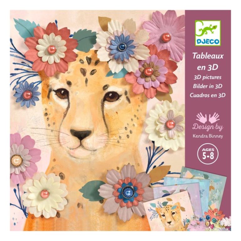 Cuadros en 3D - Coronas de flores
