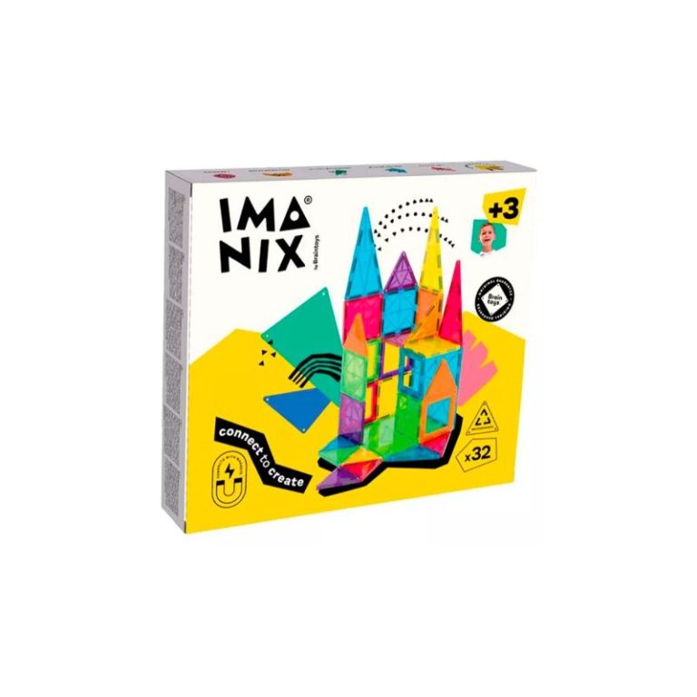 Imanix Braintoys 32 piezas magnéticas