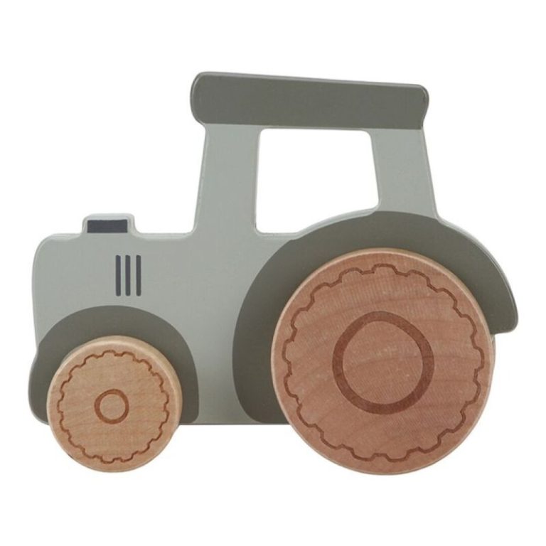 Tractor de madera