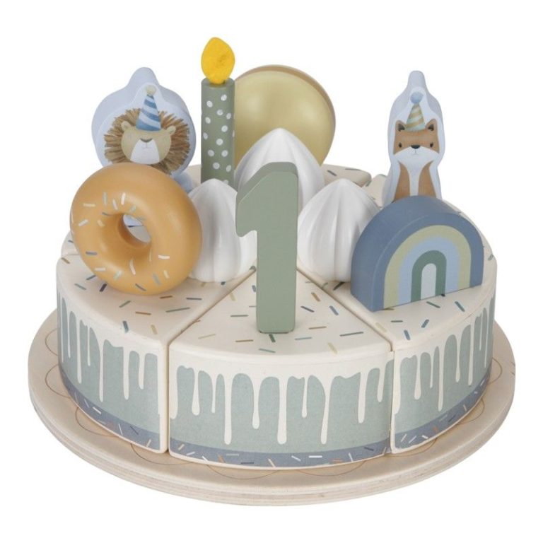 Pastel de cumpleaños - Madera