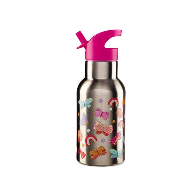 Cantimplora inox - Mariposas