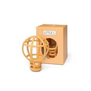 Mossegador de silicona Globo beige