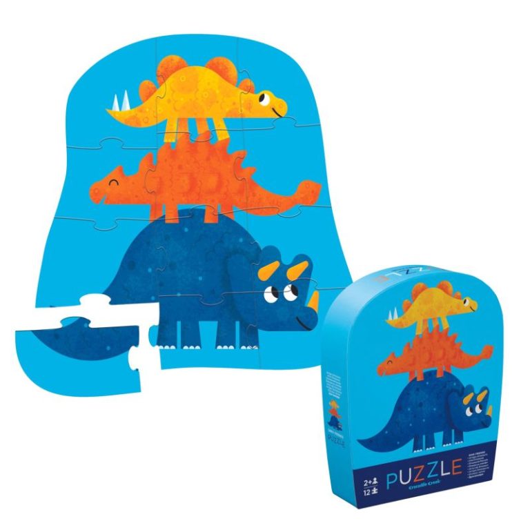 12 Puzle Dinosaures