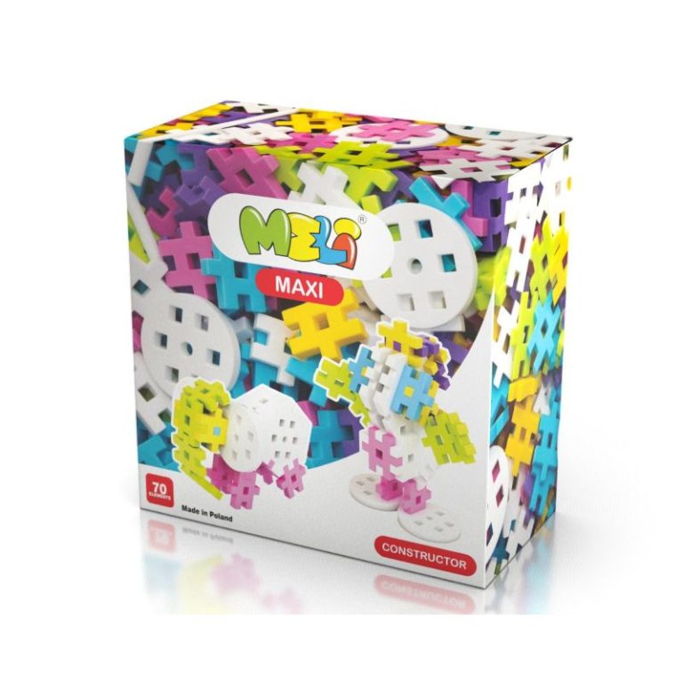 Maxi Constructor 70 piezas Pastel