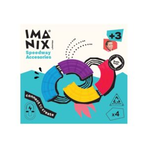 Imanix accesorios - 4 piezas curvas