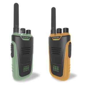 Kidytalk Walkie-talkie Verde y Amarillo