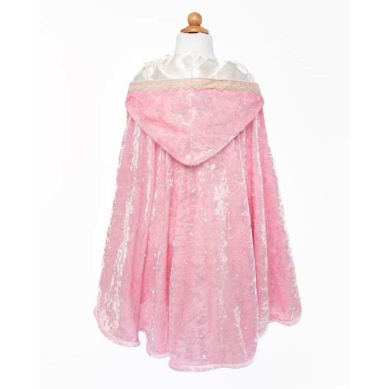 Capa de princesa Rosa 7-8 anys