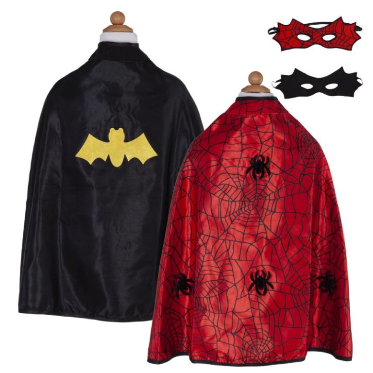 Capa Spider Batman 3-4 años