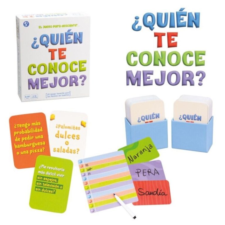 ¿Quién te conoce mejor? Party game
