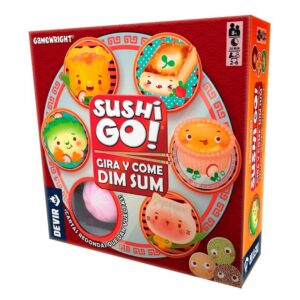 Sushi Go! Gira y Come Dim Sum – Juego de Mesa Familiar