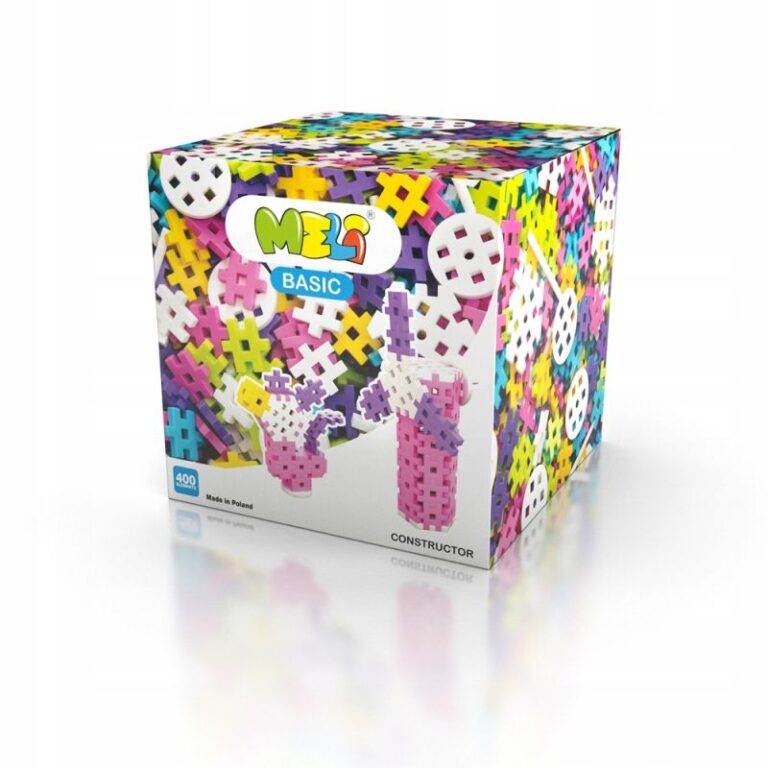 Bàsic constructor 400 peces Pastel