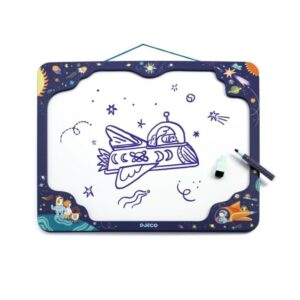 Pizarra magnética infantil Espacio color azul