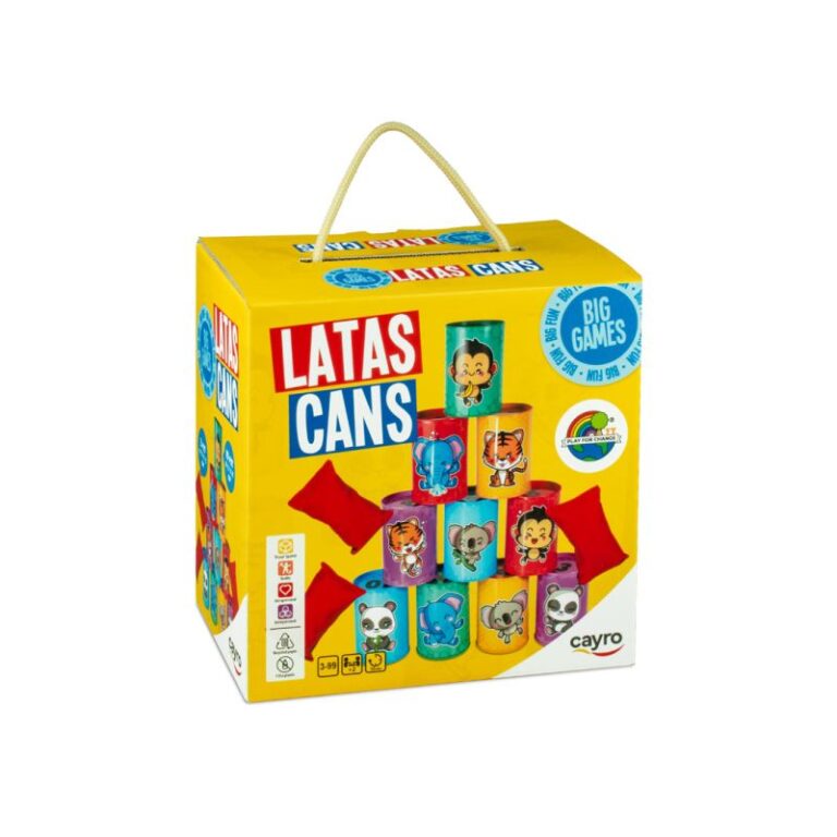Joc de punteria amb llaunes