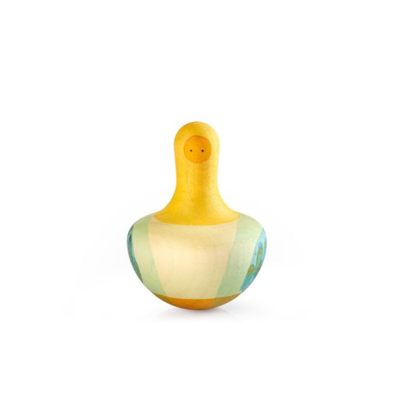 Flowing yellow bird