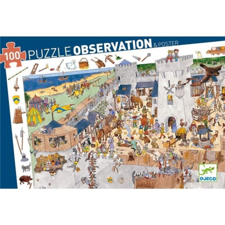 100 Puzzle Observació - Castell