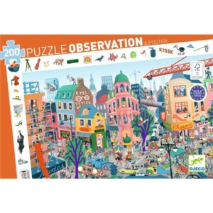 200 Puzle Observación La ciudad
