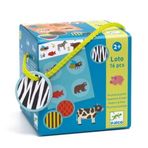 Loto animales Plumas y pelaje