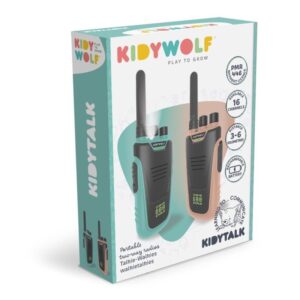 Kidytalk Walkie-talkie Salmón y Cian