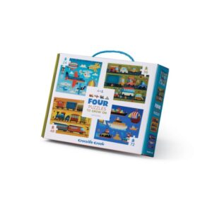 24, 36, 48 i 72 peces 4 Puzles evolutius - Vehicles