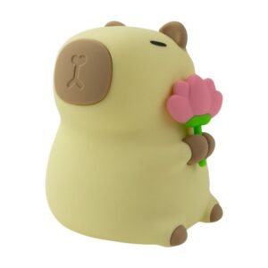 Lámpara de Noche LED Capibara Flor