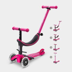 Mini Deluxe Evolutivo 4 en 1 Rosa