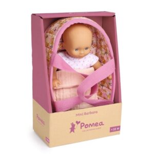 Pomea nina amb moisès Barbara 20 cm