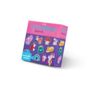 10 puzles de 2 piezas Unicornio