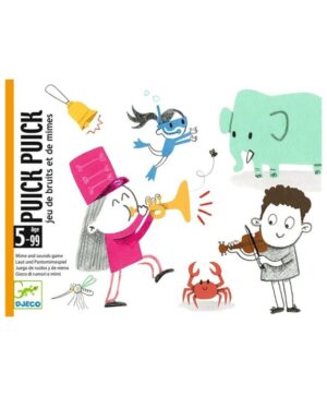 Puick Puick – Juego de Cartas de Mímica y Sonidos