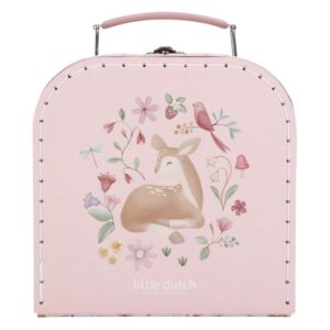 Maleta amb joc de te Fairy Garden Rosa